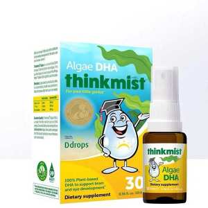 ✫Ddrops dros children dha seaweed baby baby deep sea fish spray eye protection⚘