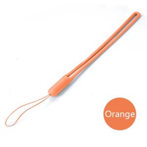 Lanyard Tali Gantungan HP Handphone Device Bahan Silikon Macaron Candy Lanyard Full Warna