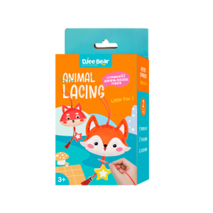 MALOTOYS - DJEE BEAR Animal Lacing Series Handicraft Gift Montessori Early Education Toys for Kids Mainan Meronce Anak Malo Toys