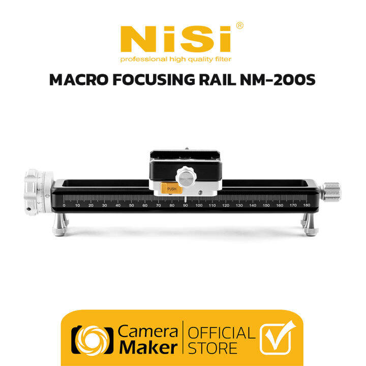 NiSi Macro Focusing Rail NM-200S NEW VERSION รางมาโคร สไลด์ ขาตั้งกล้อง ...