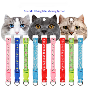 Bộ 3 vòng cổ cho Chó Mèo có hoạ tiết (mẫu mới) - Hara Pet Store
