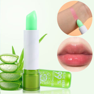 Lipstick Aloe Vera 99% Moisture Lip Balm Magic Colour Temperature Change Suhu Badan