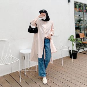 COD Long Shirt Hanley / Atasan Wanita Muslimah Terbaru / Tunik Wanita / Tunik Remaja / Tunik Terbaru