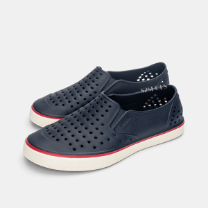 Giày nhựa lỗ mới nam nữ đi mưa đi biển Urban Chất liệu Eva siêu nhẹ chống nước giá tốt - Xanh Đỏ