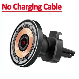 ZUZG 15W Magnetic Car Wireless Charger Phone Holder Stand for iPhone 16 15 14 13 12 Pro Max Mini Car Mount Chargers Fast Charging Station