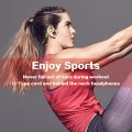 Sports Earbuds Wired Running Headphones with Microphone, Neckband in-Ear Stereo Workout Earphones Designed for Jogging Gym Headsets,Green. 