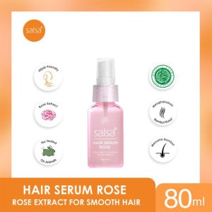 ✿CANTIKA✿ Salsa hair growth serum 80ML untuk menutrisi akar dan batang rambut anti bercabang kasar kusam dipakai sebelum catok catokan hair dryer
