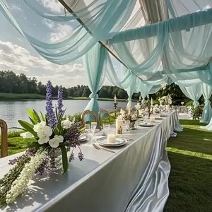 4/6/8 Seater Satin Solid Color Tablecloth Bright Smooth Polyester Party Wedding Banquet Home Dining Room Decorate Table Cloth