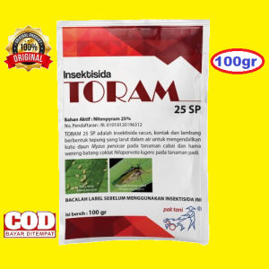 Insektisida Toram 25sp - Kemasan 100 gram