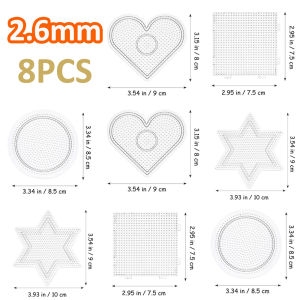 TASMO Fuse Beads 10000pcs 2.6MM Iron Beads For DIY Crafts With Kids Making Jewelry Homemade Decorations 96 Colors 4 x 24-Pack Assortment