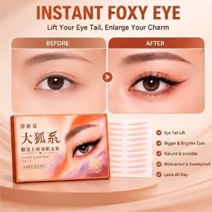 JMY Invisible Double Eyelid Tape Fox Eye Lift Eyelid Tape Natural Eyelid Sticker Outer Eye Corner Lift Eye Makeup Tools