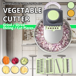 Household multifunctional grater with draining basket