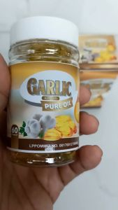 Garlic Pure Oil Syifa 60 kapsul Ekstrak Bawang Putih meringankan tekanan darah tinggi