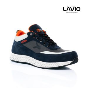 Sepatu Sneakers kasual Pria Safety Ujung Besi Sporty Kerja Lapangan Best Quality Lavio Hugo 707 Glow in the dark | bersinar dalam gelap