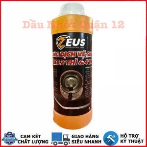 Dung Dịch Vệ Sinh - Súc Rửa Ống Pô Xe Máy 2 Thì - 4 Thì ZEUS 1 Lit Made in Viet Nam