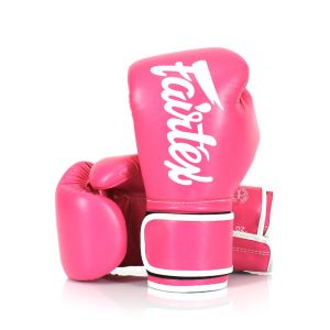 Fairtex BGV14 Microfiber Muay Thai Boxing Gloves - Pink