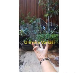 WINDSHIELD SONIC 150R MIKA AKRILIK TEBAL 2MM WINSIL HONDA SONIC150 R RS150R KACA BENING CLEAR SMOKE HITAM RYBEN VISOR SONIC / RS 150 R PISOR SONIC TAMENG DEPAN SONIC BATOK PELINDUNG MOTOR KACA ANGIN DEPAN HONDA SONIC ORIGINAL MODEL BATMAN EAGLE PNP EAGLE