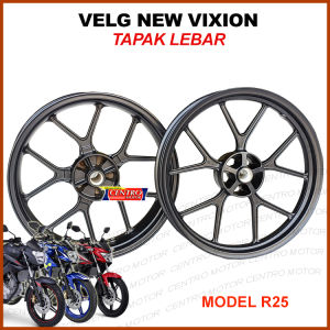 Velg NEW VIXION Tapak Lebar. Model NINJA 250FI R25.