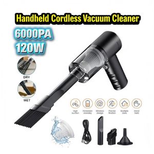 High-Power Wireless Blowing & Suction Portable Dual-Purpose Vacuum Cleaner for Home & Car