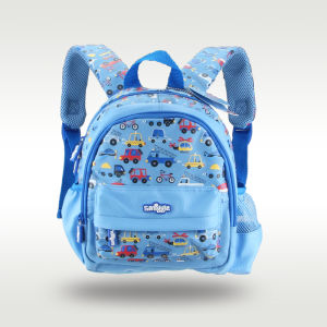 Australia High Quality Original Smiggle Baby Schoolbag Cartoon Vehicle Kindergarten Backpack Boys Middle Small Class Bag 11 Inch