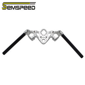 SEMSPEED Motorcycle Handlebar Handle Bar Fork Tube Clip Top Clamp For Kawasaki Ninja 400 Ninja400 2018-2021 2022 2023