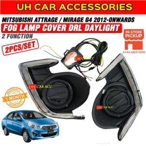 MITSUBISHI ATTRAGE / MIRAGE G4 2012 - Onwards FOG LAMP COVER DRL DAYLIGHT