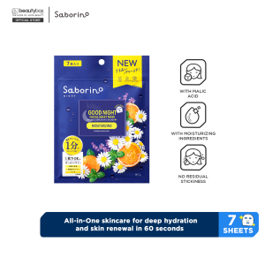 SABORINO Good Night Facial Sheet Mask (7 Sheets)