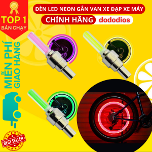 2 Đèn led neon gắn van xe đạp xe máy - Chính hãng dododios