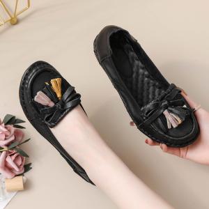 Sepatu new pita woman clarkts flat wanita kulit asli/ Sepatu Wanita melati Shoes flat