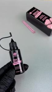 Luckyfairy 60ML Nail Glue Remover for Press on Nails: Acetone-Free Gentle Pinpoint Glue Remover with Cuticle Pusher Multi-Functional Glueoff Fast Remover Fake Nails Not for Gel Polish