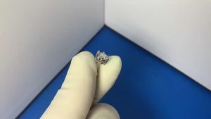 HUA811 Sterling Silver s925 Classic Six-Claw Moissanite Stud Earrings TikTok Classic Same Style Womens Earrings Manufacturer Supply Wholesale