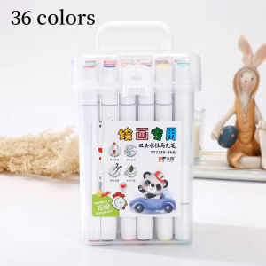 12/24/36/48 Colors Dual Head Watercolor Brush Pen Colors Marker Pens Painting Drawing Animation Design Art Supplies