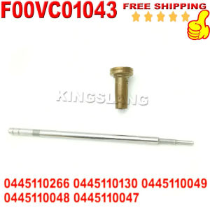 Common Rail Repair Kit F00VC01043 Control Valve For Injector 0445110266 0445110130 0445110049 0445110048 0445110047