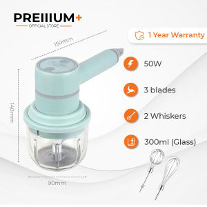 Premium+™ Electric Hand Baking Mixer Wireless Egg Beater Electric Whisk Mixer Household Handheld Whisk Stand Cake 打蛋器