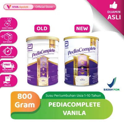 Pediacomplete/Pediasure Complete Vanilla Susu Pertumbuhan Usia 1-10 Tahun (800 Gram)