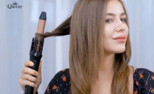 เครื่องลอนผม Queeny ลอนใหญ่ ราคาเครื่องม้วนผมสวย รับประกันสินค้า