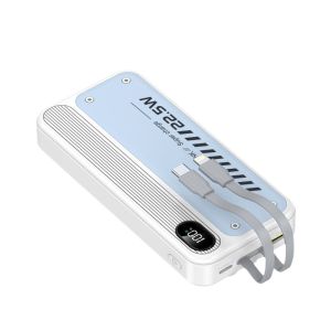 SG [In Stock]🔥 Large capacity charging treasure 20000 MA portable bidirectional fast charge mobile power supply with cable