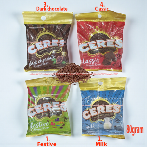 Ceres 80gram Dark Chocolate Classic Festive Milk Biru Ceress Toping Roti Hiasan Kue Meses Isian Roti Bakar Martabak Meises Cerez Coklat Tabur