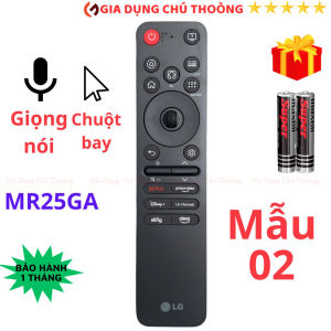 Remote điều khiển tivi LG MR25GA Mã 25 Giọng nói chuột bay Tặng kèm pin - Gia Dụng Chú Thoòng