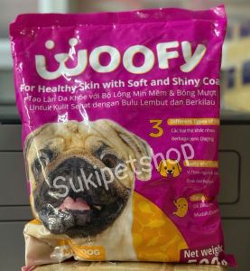 HẠT WOOFY - 500G - THỨC ĂN CHO CHÓ TRƯỞNG THÀNH GIÚP DA KHỎE MƯỢT LÔNG DỄ TIÊU HÓA