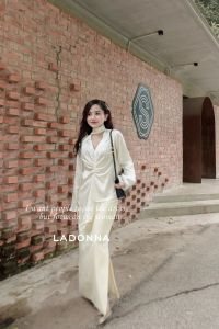 Sơ mi lụa tiểu thư sang chảnh La Donna Design