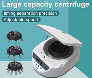 Ready✅ LC-6S (6*15ml) Blood Prp Plasma Centrifuge Machine Medical Lab Serofuge Seperator Patient Prf Mesin Medical Spin