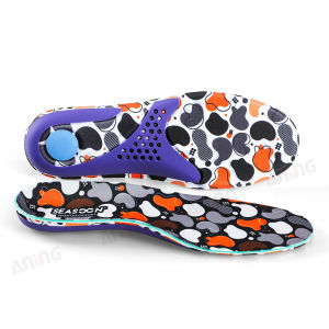 แผ่นรองเท้าฟองน้ำยืดหยุ่น อ่อนนุ่ม ตัวรองรับอุ้งเท้า 3 ซม. เท้าแบน สำหรับกีฬา ลดแรงกระแทก