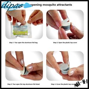 【dipao】 5Pcs Set Mosquito Attractant Mosquito Lure Agent Mosquito Lamp Parts Helper Effective Mosquito Removal Tool