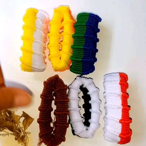 SC TALI IKAT RAMBUT GELOMBANG 2 WARNA | KUNCIR RAMBUT WANITA | TALI RAMBUT WANITA MURAH | TALI RAMBUT WANITA ELASTIS