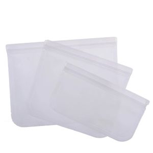 【SG stock】Silicone Bag Food Storage Bags Reusable food bag Silicone Bag Food Storage Bags Reusable DispensersFreezer Bag Containers Leakproof Fridge Fruit Storage