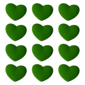 12pcs Silicone Racket Damper Absorber Racquet Dampeners Tennis Vibration Dampener Heart Shape String Dampener