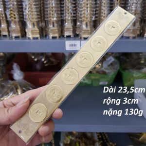 Thước lục đế bằng đồng dài 235cm MS85t
