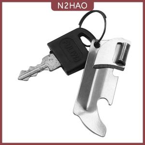 N2HAO Có thể gập lại 2 trong 1 đánh bóng thép không gỉ kết thúc với các UTILI-Key đa chức năng có thể mở Mini cụ mở phụ kiện nhà bếp