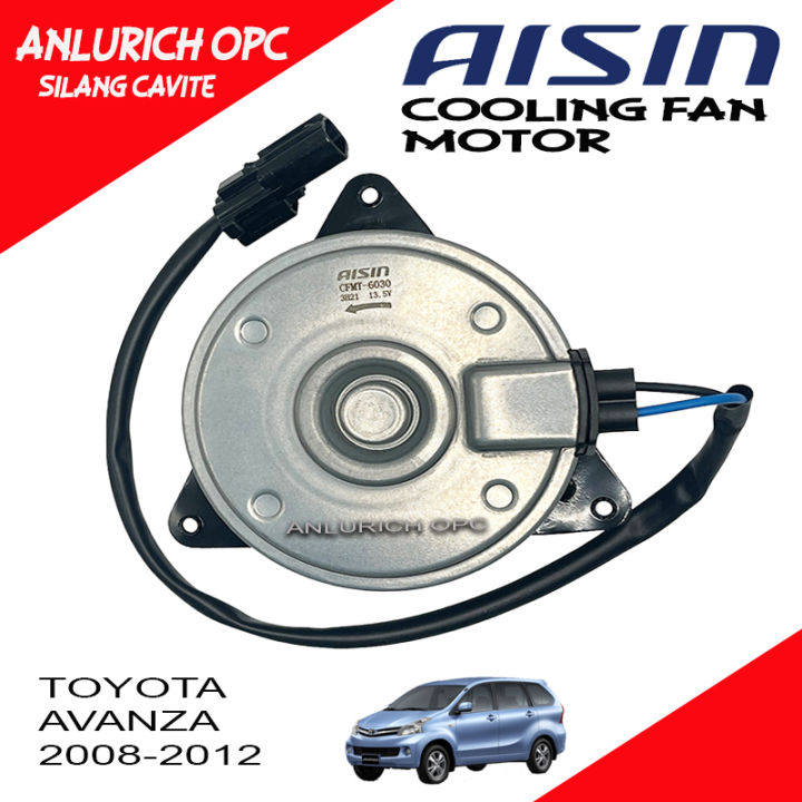6030 Radiator AISIN RADIATOR FAN MOTOR TOYOTA AVANZA 2007-2011 CFMT-6030/168000-8060 ...